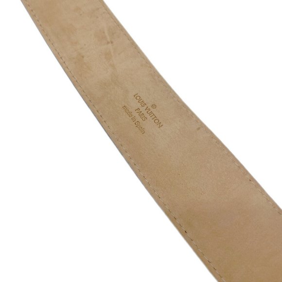 Louis Vuitton Monogram Santur Initial LV M9608 AC2137 Leather Belt Brown Size... - Picture 10 of 11